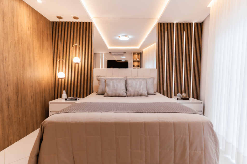 Painéis ripados em móveis planejados: textura, estética e funcionalidade